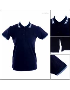 Kaos Kerah Cewek Lengan Pendek Mamm S-Xl