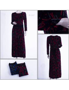 Dress Panjang Cewek Lengan Panjang Nie Nie XL