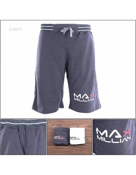 Celana Pendek Cowok Rib Kolor Maxmillian M-XL