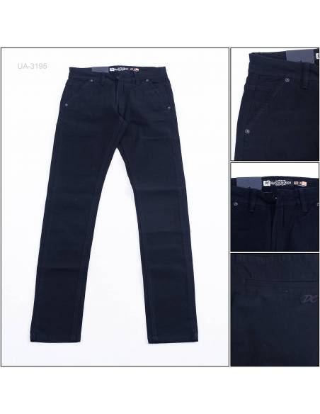Celana Panjang Katun Slim Fit Cowok DC 33-38