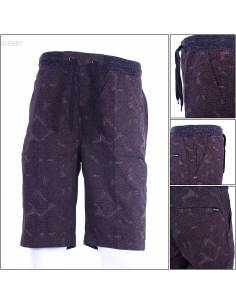 Celana Pendek Cowok Rib Kolor Katun Gazr M-XL