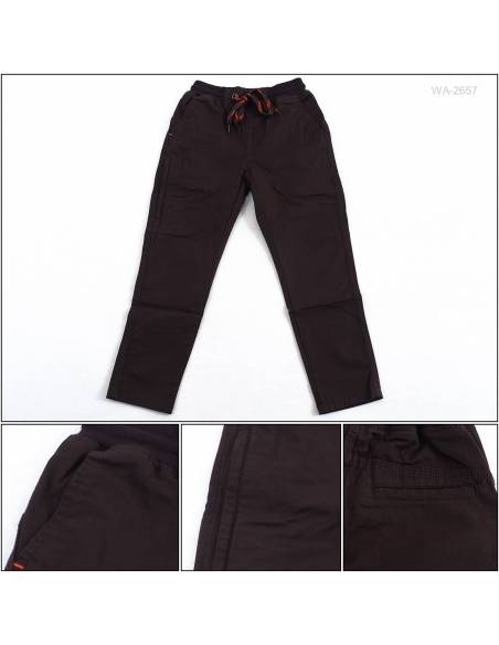 Celana Panjang Katun Anak Cowok Rib Kolor Gazr 24-26