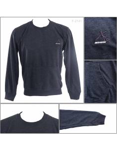 Sweater Cowok/Jaket Kaos Tanpa Resleting/Sweter Xetra M-XL