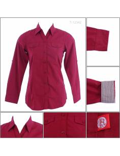 Atasan Cewek Lengan Panjang Red Up M-XL