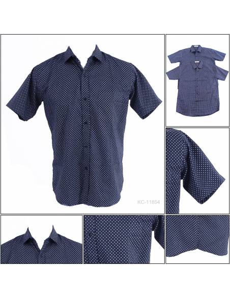 Kemeja Cowok Regular Lengan Pendek Fever M-XL
