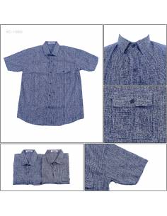 Kemeja Cowok Regular Lengan Pendek Fever M-XL