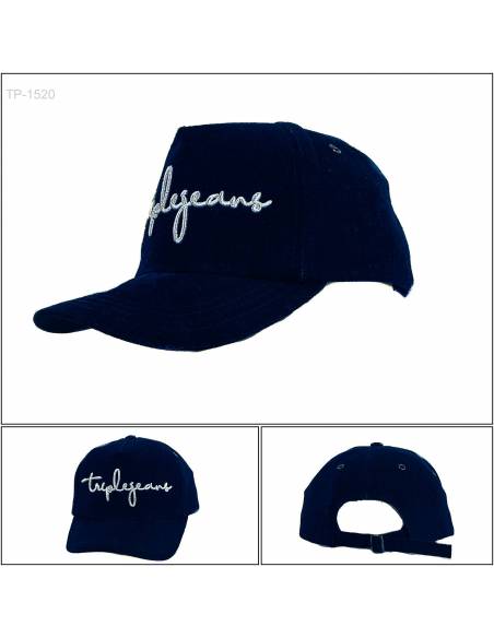 Topi Cowok Casual Triple