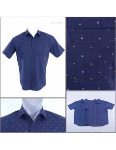 Kemeja Cowok Regular Lengan Pendek Fever M-XL