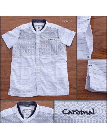 Kemeja Muslim Anak Cowok Lengan Pendek Cardinal 2-8