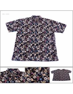 Kemeja Batik Cowok Regular Lengan Pendek Fever 2XL-3XL