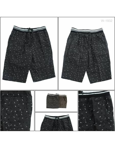 Celana Pendek Katun Anak Cowok Rib Kolor Benri 12-14