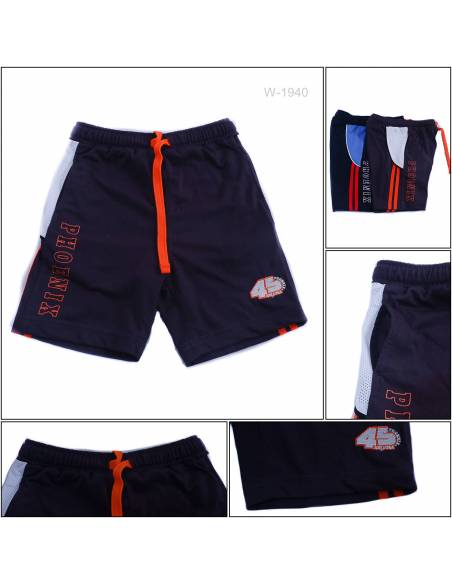 Celana Pendek Katun Anak Cowok Kolor Benri 1-3