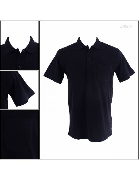 Kaos Kerah Cowok Polos Lengan Pendek Cardinal M-XL