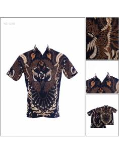 Kemeja Batik Cowok Regular Lengan Pendek Fever M-XL