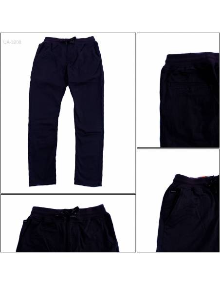 Celana Panjang Katun Reguler Cowok Rib Kolor Arvada 2XL-4XL