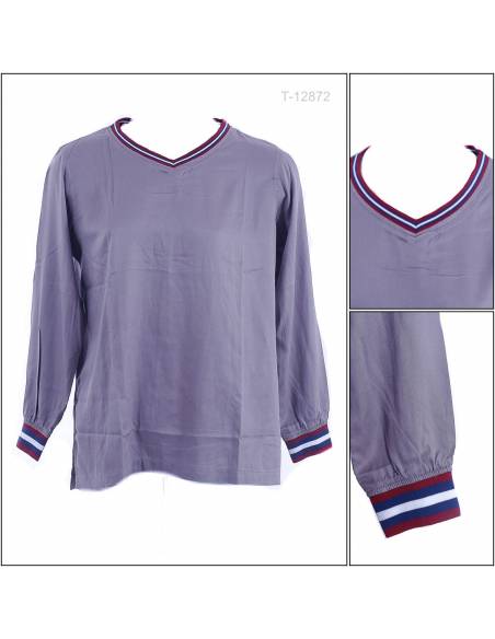 Atasan Blus Cewek Lengan Panjang AHA M-XL