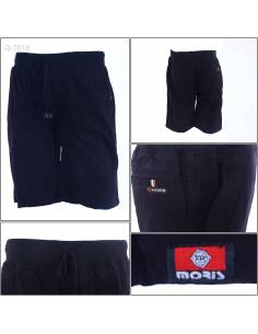 Celana Pendek Katun Cowok Polos Rib Kolor Moris 35-40