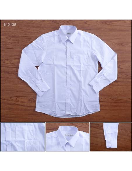 Kemeja Formal Cowok Regular Lengan Panjang Hanspeter M-XL