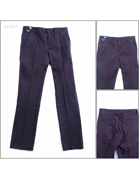 Celana Panjang Katun Slim Fit Cowok Stretch Must Evan's 28-32