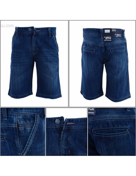 Celana Pendek Jeans Cowok Reguler Twenty Two 27-32