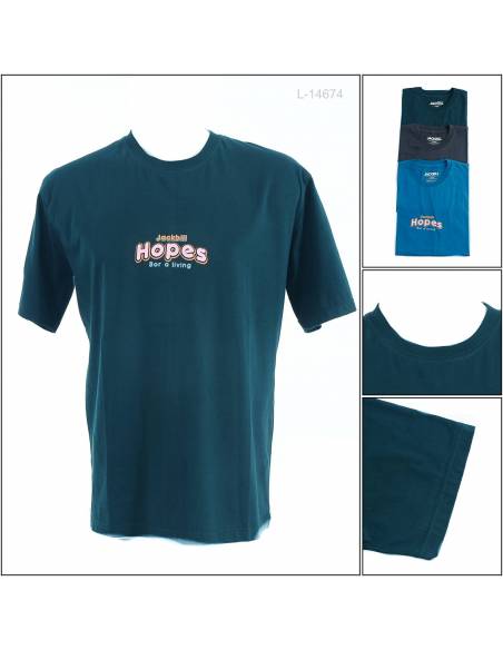 Kaos Oblong Cowok Lengan Pendek Jack Bill M-XL