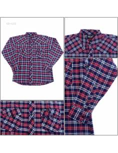 Kemeja Cowok/Casual Shirt Lengan Panjang Agan M-XL