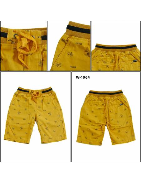 Celana Pendek Katun Anak Cowok Rib Kolor Gazr 2XL-3XL