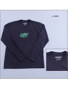 Kaos Oblong Cowok Lengan Panjang Jack Bill M-L