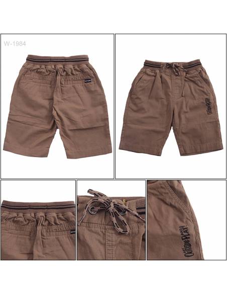 Celana Pendek Katun Anak Cowok Rib Kolor Gazr 2XL-3XL