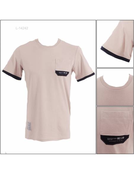 Kaos Oblong Cowok Lengan Pendek Buzz M-XL