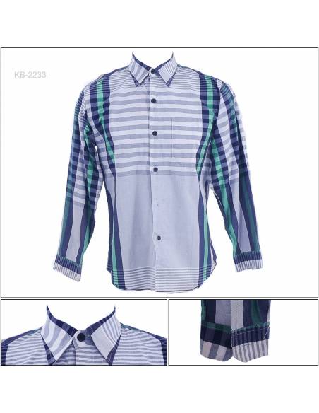 Kemeja Cowok Lengan Panjang Panini L