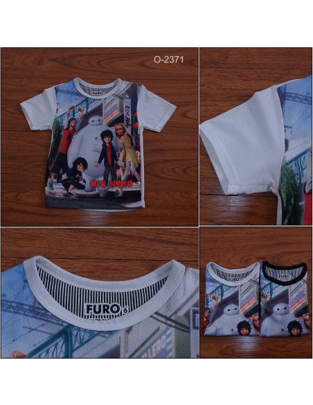 Kaos Oblong Anak Cowok Lengan Pendek Furo