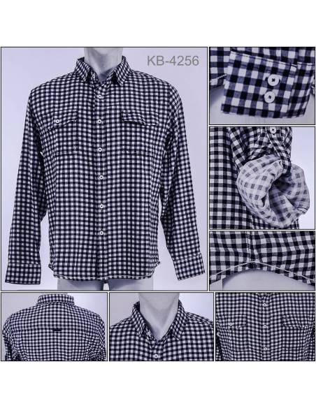 Kemeja Cowok Lengan Panjang CDL L