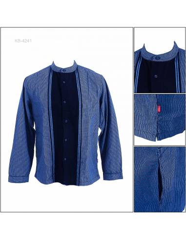 kemeja Koko Muslim Cowok Lengan Panjang Gabrielle M-XL