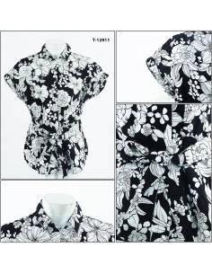 Atasan Blus Cewek Lengan Pendek Caesar M-L