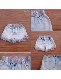 Celana Pendek Katun Anak Cewek 3XK 29-31