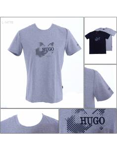 Kaos Oblong Cowok Lengan Pendek Hugo M-XL