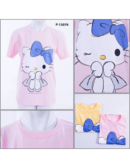 Kaos Cewek Lengan Pendek Popsy