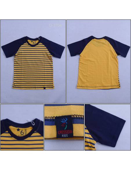 Kaos Anak Cowok Lengan Pendek Cressida