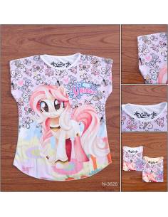 Kaos Anak Cewek Lengan Pendek Coco Ice 12-14