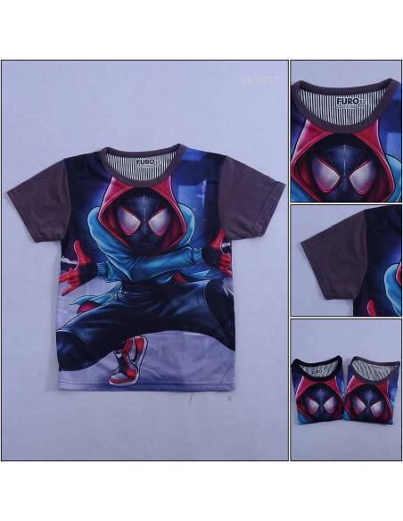 Kaos Anak Cowok Lengan Pendek Furo 12-14