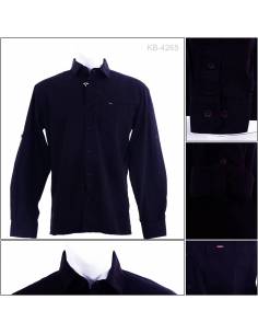 Kemeja Cowok Lengan Panjang Regular Fit Cardinal M-XL