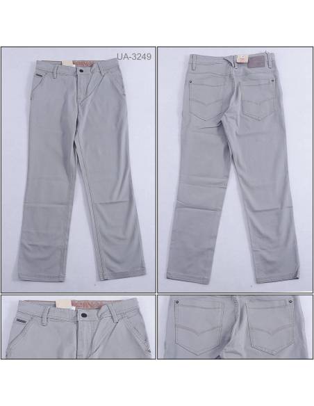 Celana Panjang Cowok Kasual Abu Silver Cardinal 29-32