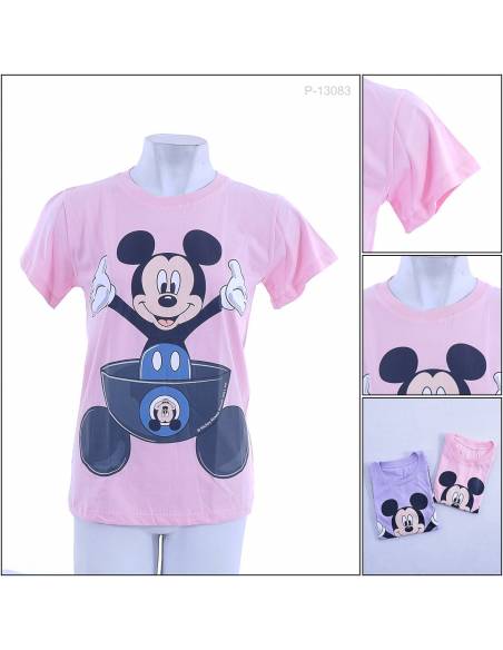 Kaos Cewek Lengan Pendek Popsy