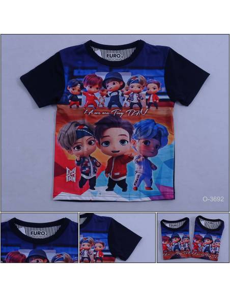 Kaos Anak Cowok Lengan Pendek Furo