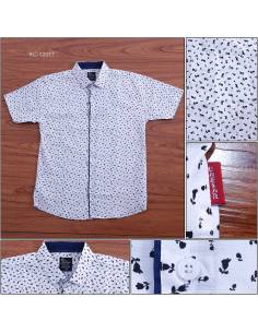 Kemeja Cowok Lengan Pendek Caesar M-L