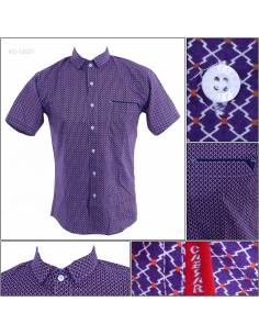 Kemaja Cowok Lengan Pendek Caesar M-XXL