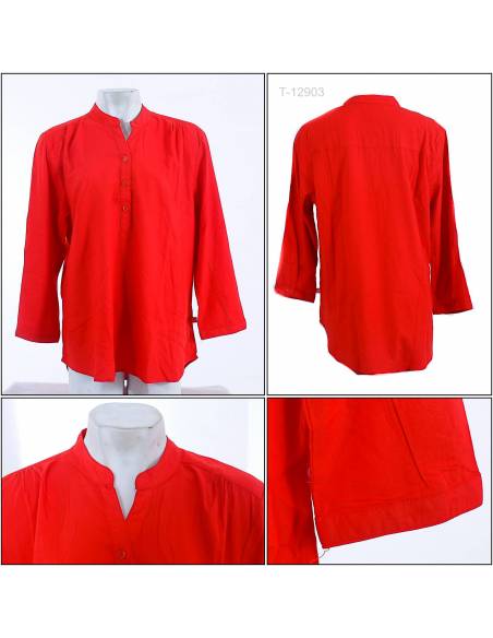 Atasan Cewek Lengan Panjang Red Up XXL