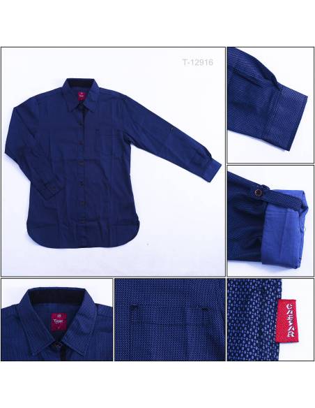 Kemeja Cewek Lengan Panjang Caesar L-4L