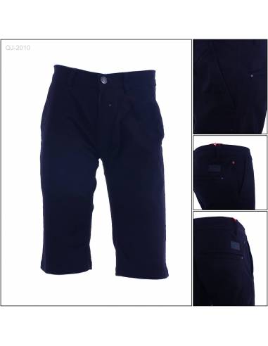 Celana Pendek Jeans Cowok Skinny Stretch Cardinal 33-38